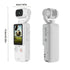 WHITE**4K HD 180° Rotating Anti-Shake Action Camera｜1.9-Inch Screen + 2000mAh Battery, Compact & Portable Vlogging & Travel Companion — Streamlined Design, Durable, Ideal for Content Creators & Holiday Gifting**