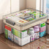 Multi-Layer Large Capacity Home Medicine Box｜Compartment Storage for Emergency & Backup, Shockproof Design for Quick, Hassle-Free Access（translucent gray）