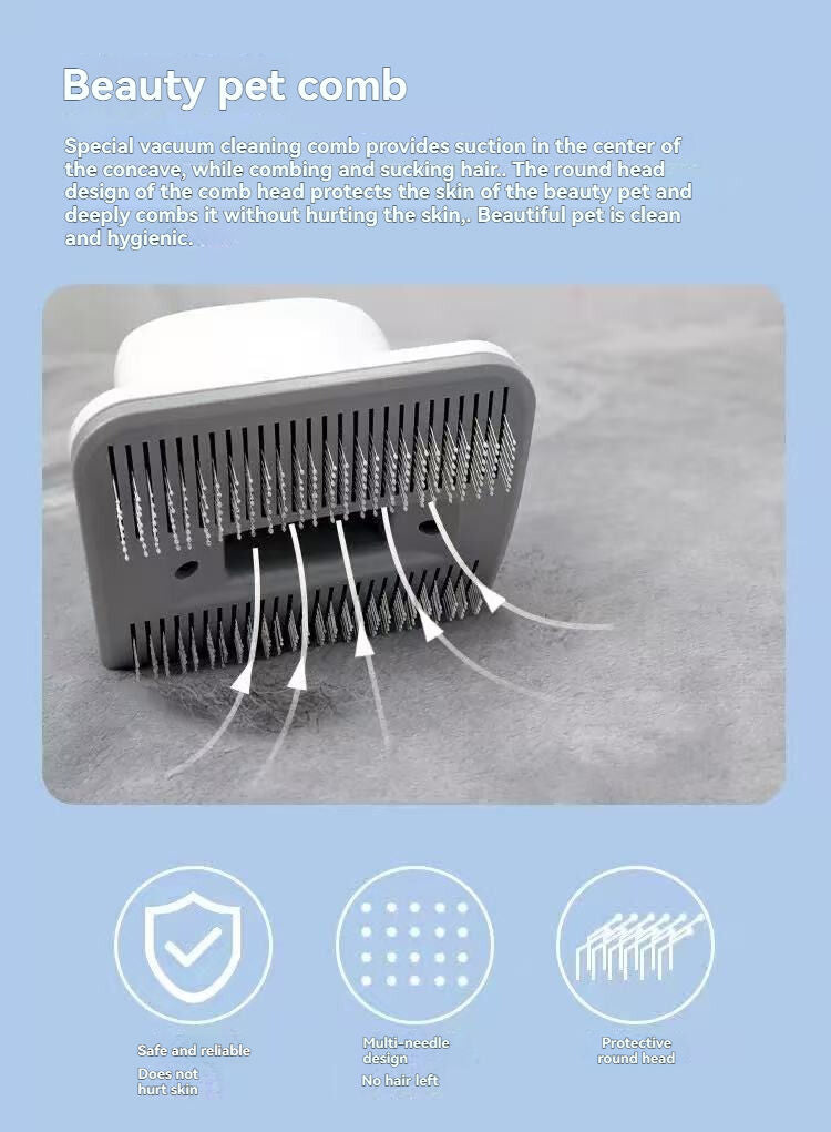 Australian Pet Hair Solution: 7-in-1 Grooming Vacuum for Clean Homes