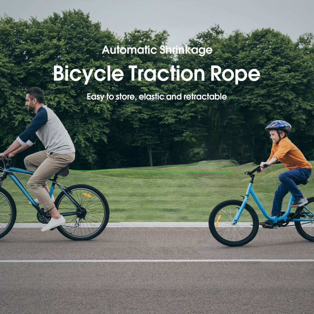 Auto-Retract & Effortless Safety | High-Strength Telescopic Design, Your Must-Have Outdoor Cycling Tow Rope. One-Pull Ready, Embrace Boundless Riding Freedom!