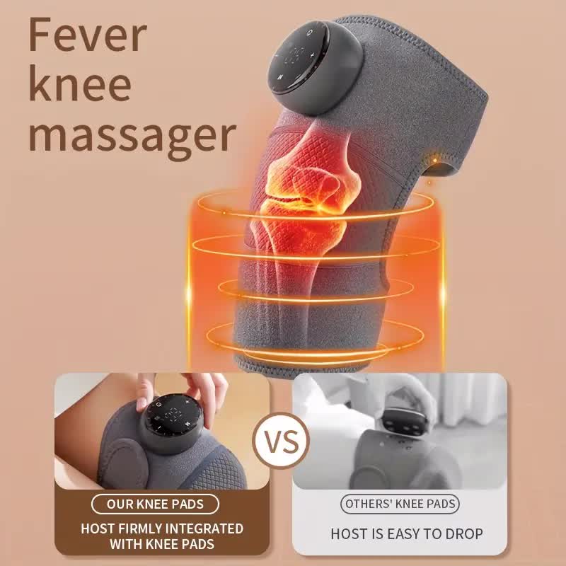 Knee massager, after long periods of sitting at work and exercising, hot ginger heating device for the knees.