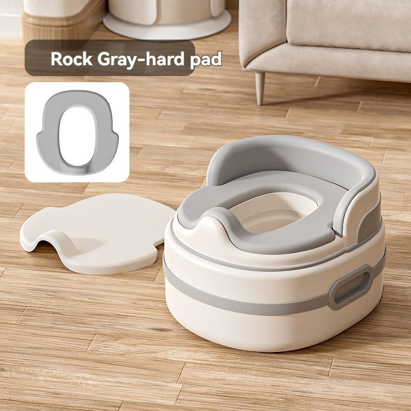 children's toilet, multifunctional potty, kids bathroom accessory, toilet training aid, Zibang children's toilet, toddler potty, Australian potty training - Gray - Size Soft cushion