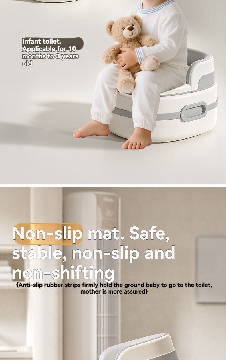 children's toilet, multifunctional potty, kids bathroom accessory, toilet training aid, Zibang children's toilet, toddler potty, Australian potty training - Gray - Size Soft cushion