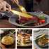 western cutlery set, steak knife and fork set, stainless steel cutlery, gift set for dining, 16-piece cutlery, Australian dining, steak knives Australia, premium cutlery set, gift for couples, housewarming gift - Gold - Size 16 -piece set