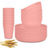 Wheat Straw Dinnerware Set Unbreakable Dinner Plates BPA-Free Dinnerware - Navy - Size 01