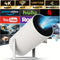 HY300 Pro HD Smart Projector Mini Projector Portable Projector 4K Projector - White - Size 01