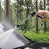 Portable High-Pressure Car Wash Water Gun 3/4-Inch Adapter 1/2-Inch Adapter - Black - Size 01