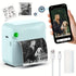 Portable Photo Printer Wireless Photo Printer Black And White Photo Printer - White - Size 01