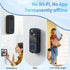Smart Home Wireless Video Doorbell Smart Doorbell Caller Two-way Intercom Video Doorbell, 1080P Image And 4.5 Inch Screen - No WiFi Required - Range Up To 120 Meters - Night Vision