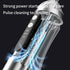 Black Cordless Water Flosser & Oral Irrigator - Portable Teeth Cleaner with 3 Modes & 4 Jet Tips