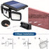 74 LED solar sensor lights with motion sensor, 3 brightness modes, outdoor wall lights, suitable for front door, courtyard, garage, terrace