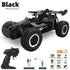 All terrain electric toy car, 1:16 scale model car, 2.4GHz R / C off-road car, top speed of 20 km / h, with headlights and shock absorbers, suitable for birthday gifts for boys over 3 years old