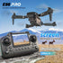 Upgraded foldable drone, equipped with dual high-definition cameras | obstacle avoidance, brushless motor, long distance, 360° flip, one-key take-off/landing, stable flight, App control, professional high-quality drone, perfect gift for adults and beginne