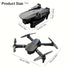 Upgraded foldable drone, equipped with dual high-definition cameras | obstacle avoidance, brushless motor, long distance, 360° flip, one-key take-off/landing, stable flight, App control, professional high-quality drone, perfect gift for adults and beginne