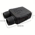 36 megapixel 4K night vision binoculars with infrared function, 7.62 cm high-definition screen, 10x magnification, infrared digital night vision camera can achieve 100% observation in complete darkness, suitable for hunting, farm monitoring, wildlife obse