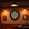 18-inch sisal dartboard, 45cm sisal round net dartboard, digital printed sisal dartboard, sisal dart set，Random 6 types of darts