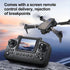 Upgraded foldable drone, equipped with dual high-definition cameras | obstacle avoidance, brushless motor, long distance, 360° flip, one-key take-off/landing, stable flight, App control, professional high-quality drone, perfect gift for adults and beginne