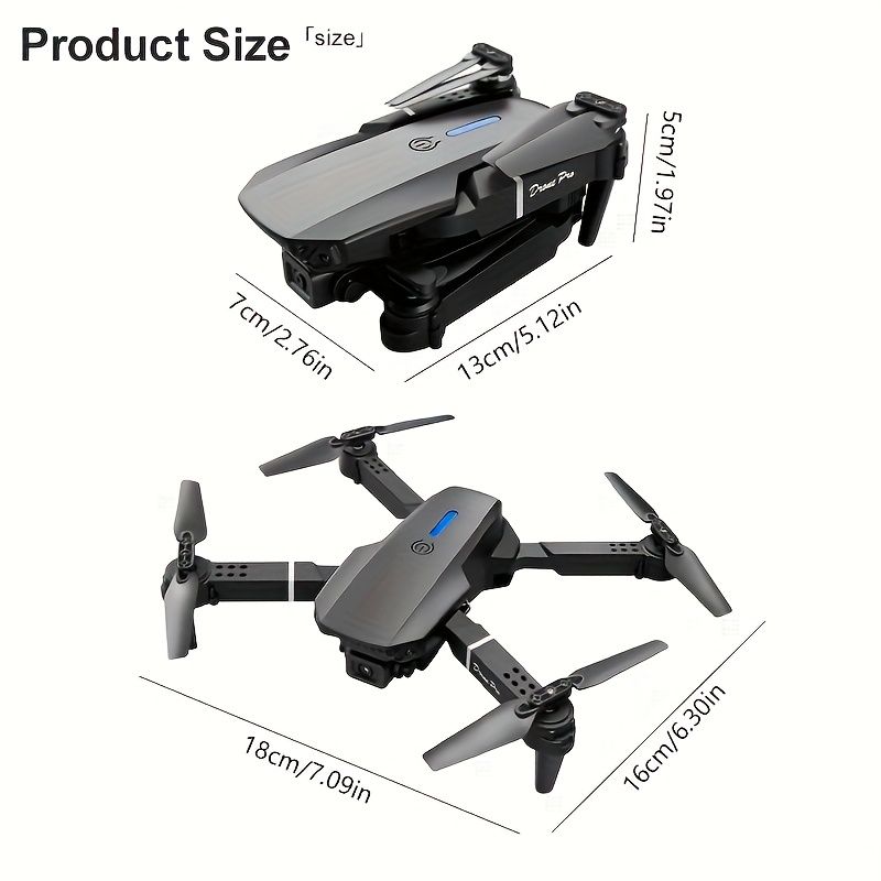 Upgraded foldable drone, equipped with dual high-definition cameras | obstacle avoidance, brushless motor, long distance, 360° flip, one-key take-off/landing, stable flight, App control, professional high-quality drone, perfect gift for adults and beginne