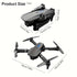 Upgraded foldable drone, equipped with dual high-definition cameras | obstacle avoidance, brushless motor, long distance, 360° flip, one-key take-off/landing, stable flight, App control, professional high-quality drone, perfect gift for adults and beginne