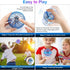 Flying Ball Toy – Hand-controlled Reaction Dart Rotating Drone with LED Lights, Floating Ball Finger Toy, Suitable for Children and Teenagers, Rechargeable Magic Ball, Indoor and Outdoor Play, Christmas and Birthday Gifts (Blue)