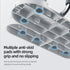 BLACK Three-in-One Training Board: Push-Ups, Planks & Resistance Band Workouts — Your All-in-One Home Fitness Solution