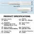 Portable Bidet for Travel,Rechargeable Electric Handheld Travel Bidet Sprayer for Women & Men,Collapsible,Portatil Peri Water Bottle Bidets for Hygiene,Camping, Backpacking,Backcountry,Hiking - Pink - Size 6.7in