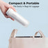 Portable Bidet for Travel,Rechargeable Electric Handheld Travel Bidet Sprayer for Women & Men,Collapsible,Portatil Peri Water Bottle Bidets for Hygiene,Camping, Backpacking,Backcountry,Hiking - White - Size 6.7in