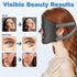 Red Light Therapy for Face, Red Light Therapy Mask, 7 Colors LED Facial Mask for Wrinkle Remove & Anti Aging, Skin Care Home Use, Black