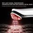 2-in-1 Ultrasonic Skin Scrubber & EMS Massager: Red/Blue Light Therapy for Deep Cleansing, Blackhead Removal & Essence Absorption - White - Size 20cm