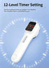 Red Light Spectrometer Device, 3 * 808nm Infrared 16 * 650nm Beads, 4 Modes 12 Levels Timer Home Handheld Spectrometer for Body Joints Muscles Relaxation Reduce Fatigue