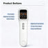 Red Light Spectrometer Device, 3 * 808nm Infrared 16 * 650nm Beads, 4 Modes 12 Levels Timer Home Handheld Spectrometer for Body Joints Muscles Relaxation Reduce Fatigue