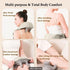 Neck & Shoulder Massager,Cordless Neck Massager with Heat,6D Deep Kneading Shiatsu Massager for Back,Shoulder & Leg Pain Relief
