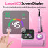 45000RPM Professional Corded Nail Drill E-File Kit for Salon Home LED Display; Low Noise; Ideal for Shaping, Removing & Polishing Acrylic & Gel; For Manicure Pedicure Nail Prep - Red - Size 5.5*3.54in