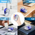 Mini Electric Shaver, Pocket Size Electric Shaver for Men Women, Rechargeable Easy One-Button, Portable Powerful Waterproof Razor for Travel Office Business Trip