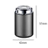 Mini Electric Shaver, Mini Portable Electric Shaver, Mini Shaver for Men, USB Rechargeable Waterproof Shaver - Gray - Size 57mm*42mm