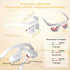 Under Eye Red Light Therapy Glasses, Eye Massager Devices for Relieve Eye Bag, Reducing Dark Circles and Puffiness, Smoothing Fine Lines with Microcurrent, Red-Light & Heat & Mood & Sleep Enhancement
