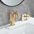 Swan-Shaped Bathroom Faucet – Single-Handle Single-Hole Sink Faucet, Deck-Mounted, Short Model, Elegant Vanity Faucet for Bathroom - Rose Gold - Size 19cm