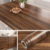 Walnut Contact Paper Wood Grain Peel and Stick Countertops Waterproof Counter Top Contact Paper Wood Wallpaper Brown Walnut Vinyl Wrap for Cabinets Desk Wallpaper Removable Veneer 15.8inx78.8in