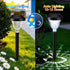 Solar Landscape Lights 4-Pack 10-LED Warm White Outdoor Lights Garden Lights - Warm White - Size 13.4in