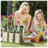 Complete Garden Tool Set with Tote Bag-Green