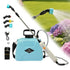 5L Electric Garden Sprayer with Telescopic Wand 3 Mist Nozzles, Shoulder Strap, Rechargeable Battery. Ideal for Yard, Lawn, and Garden Watering