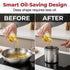 4pcs New Deep Fryer Pot Set, 304 Stainless Steel Fryer Deep Fryer Basket Mini Stainless Steel Deep fryer Pot with Basket & Strainer for French Fries, Fried Taro Ball, Fried Chicken Wings, Fried Fish - Silver