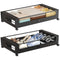Under Bed Storage with Wheels,XXL 60L Under Bed Storage Containers with Clear Lids, Rolling Under Bed Metal Drawer for Clothes, Shoes,Toys - Black - Size 60L