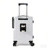 20-Inch Carry-On Multifunctional Luggage, Front-Opening, 4 Spinner Wheels, USB Port & Aluminum Frame, Durable Anti-Fall for Business & Vacation - Green - Size 20in