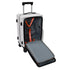 20-Inch Carry-On Multifunctional Luggage, Front-Opening, 4 Spinner Wheels, USB Port & Aluminum Frame, Durable Anti-Fall for Business & Vacation - Green - Size 20in