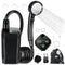Portable Shower for Camping, [Long-Lasting] 6000mAh Rechargeable Camping Shower with Intelligent LED Display, 4 Spray Modes, IPX7 Waterproof Outdoor Camp Pump for Hiking, Travel, Car, Pet - Black - Size 4.64*2.64in