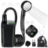 Portable Shower for Camping, [Long-Lasting] 6000mAh Rechargeable Camping Shower with Intelligent LED Display, 4 Spray Modes, IPX7 Waterproof Outdoor Camp Pump for Hiking, Travel, Car, Pet - Black - Size 4.64*2.64in
