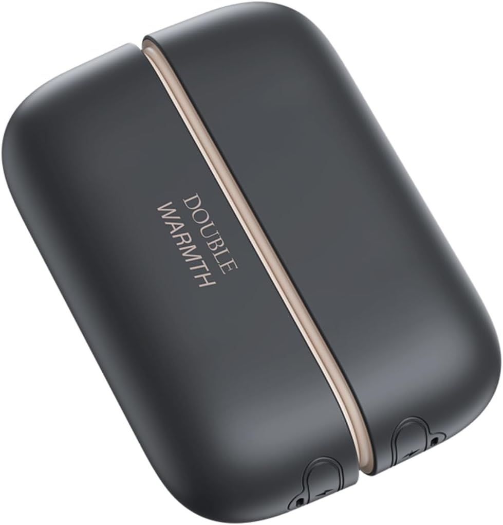 Magnetic Hand Warmers Rechargeable Hand Warmers 2-In-1 Hand Warmers Fast - Black - Size Fits Adult Hands