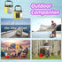9.4*9.4*9.4in Foldable Fishing Bucket, Easy Water Hauling and Live Fish Bait, Portable Fishing Container for Camping, Fishing, Outdoors - Yellow - Size 9.4in