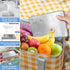 2PCS Large Ice Packs for Lunch Boxes Reusable Stainless Steel Ice Packs, No Water Needed, for Coolers, Camping, and Picnic Baskets Metal Bento Box Ice Packs Keep Food and Drinks Fresh and Cool